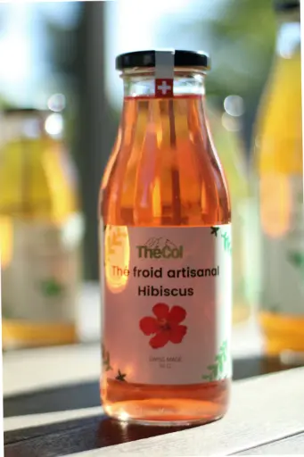ThéCol - Thé froid artisanal Hibiscus 50cl