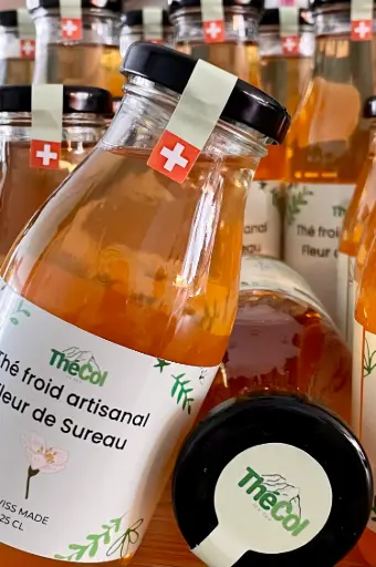 ThéCol - Thé froid artisanal Fleur de Sureau 100cl