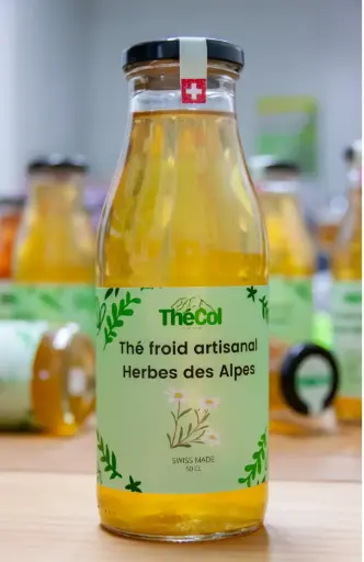 ThéCol - Thé froid artisanal Herbes des Alpes 100cl