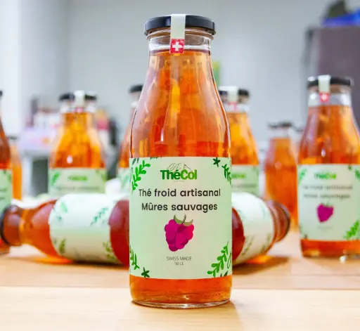 ThéCol - Thé froid artisanal Mûres Sauvages 50cl